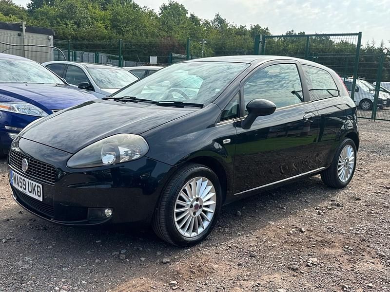 Used Fiat Grande Punto 2009 Black Hatchback