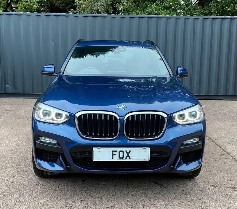 Used BMW X3 M Sport 190 HP (139 kW) 2018 Blue SUV