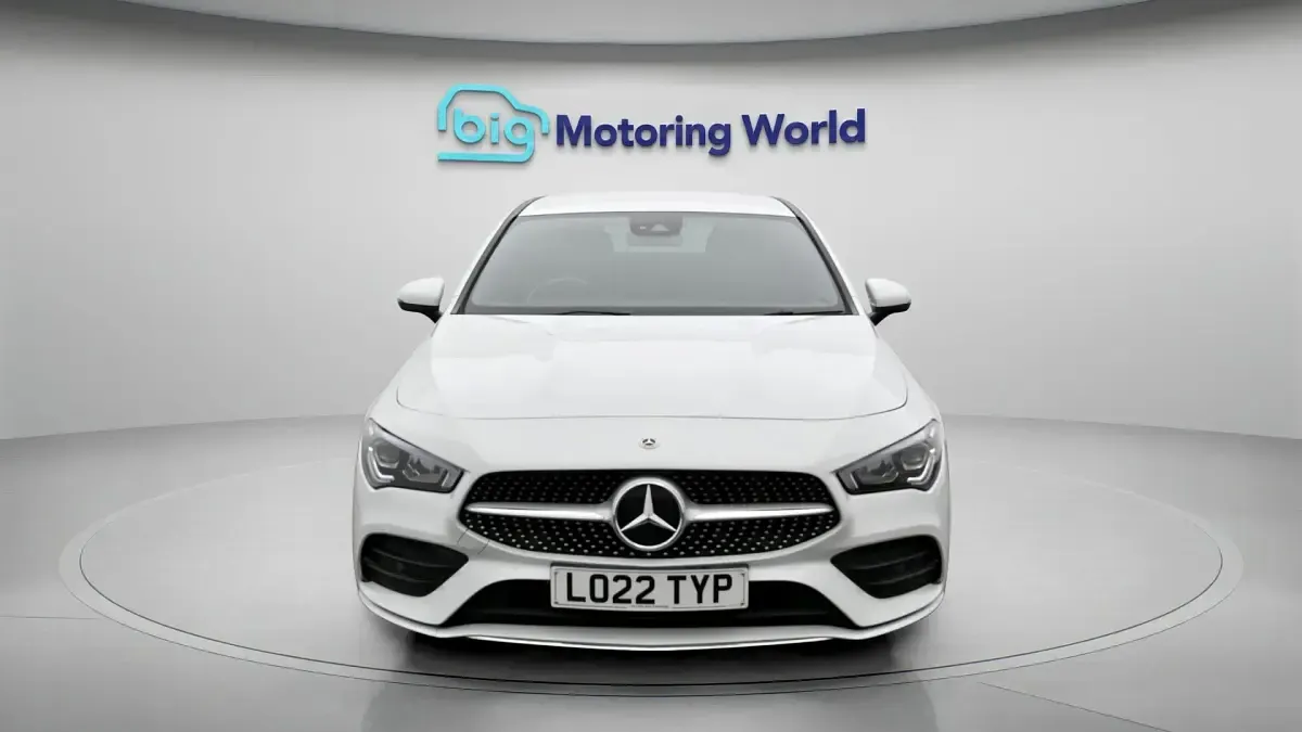 Used Mercedes CLA200 AMG line 163 HP (119 kW) 2022 White Coupe