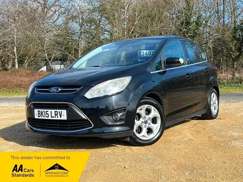 Usado Ford C-MAX Zetec 125 HP (91 kW) 2015 Preto Monovolume