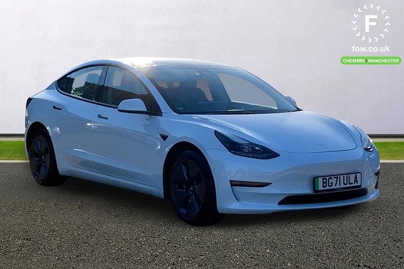 White Used 2021 Tesla Model 3 Long Range AWD Sedan | £20,199 (Fair price) - Image 1/3