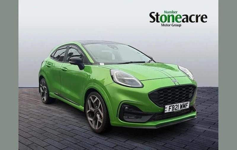 Used Ford Puma ST 196 HP (144 kW) 2021 Green SUV