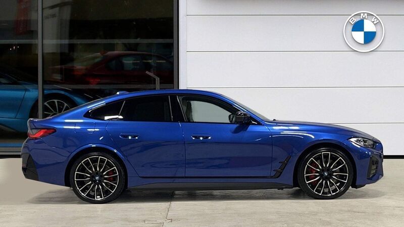 Used BMW i4 M Sport 400 kW (544 HP) 2022 Blue Sedan