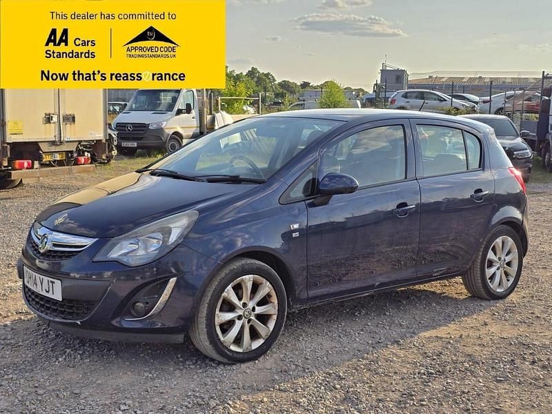 Used Vauxhall Corsa Excite 2014 Blue Hatchback