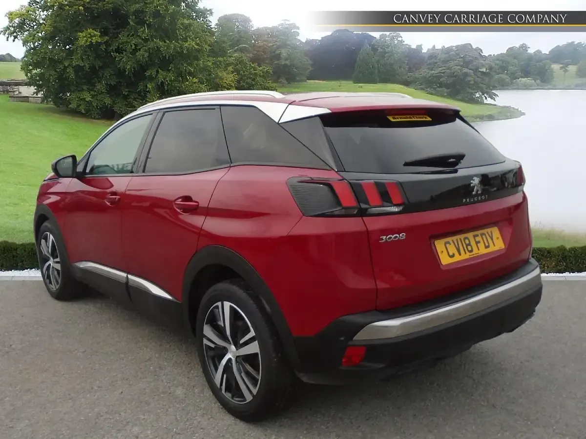 Used Peugeot 3008 Allure 130 HP (95 kW) 2018 Red SUV