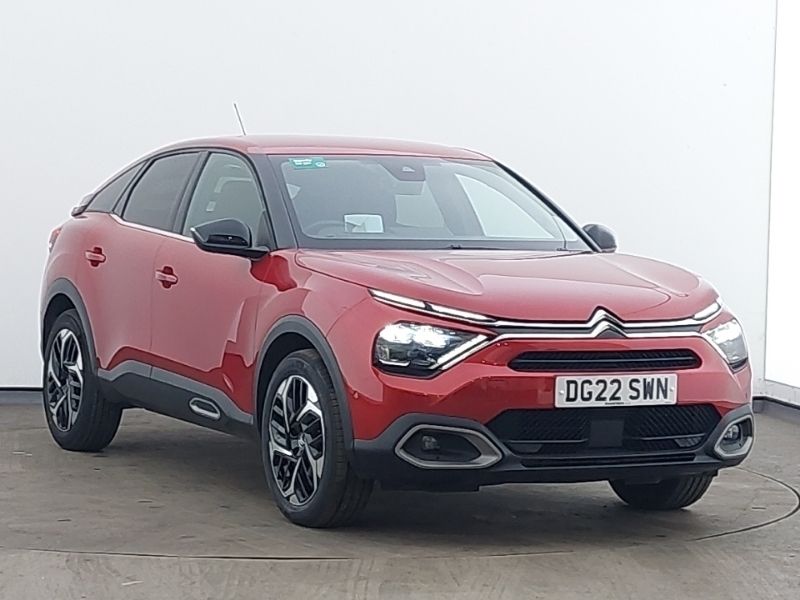 Red Used 2022 Citroën C4 PureTech Hatchback | £15,698 (Fair price) - Image 1/4