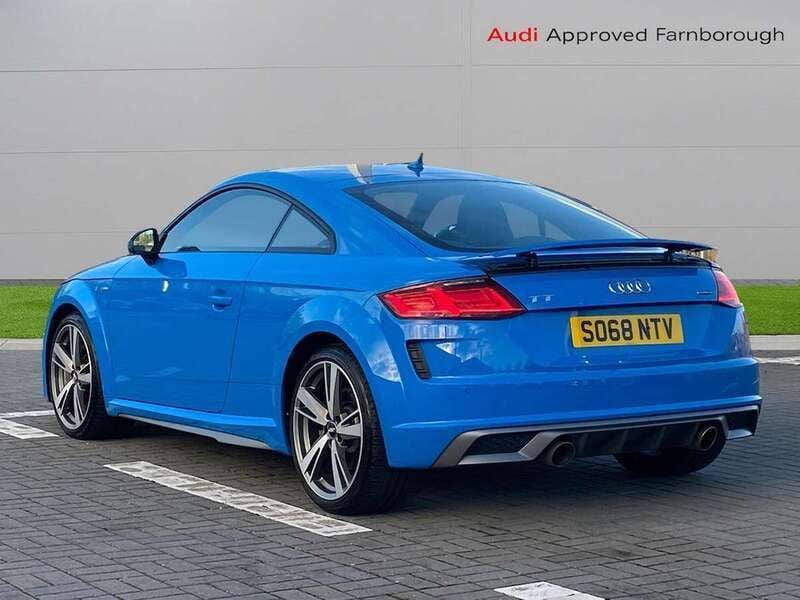 Used Audi TT S-Line 245 HP (180 kW) 2019 Blue Coupe