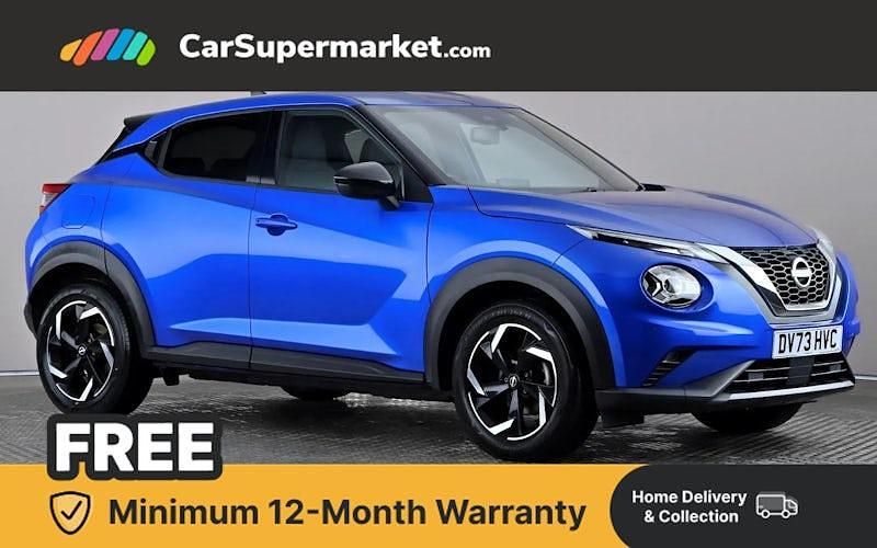 Used Nissan Juke N-Connecta 114 HP (83 kW) 2023 Blue SUV