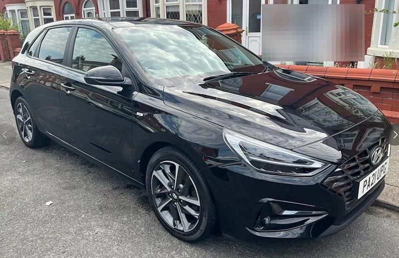 Black Used 2021 Hyundai i30 Premium Hatchback | £14,599 (Fair price) - Image 1/1
