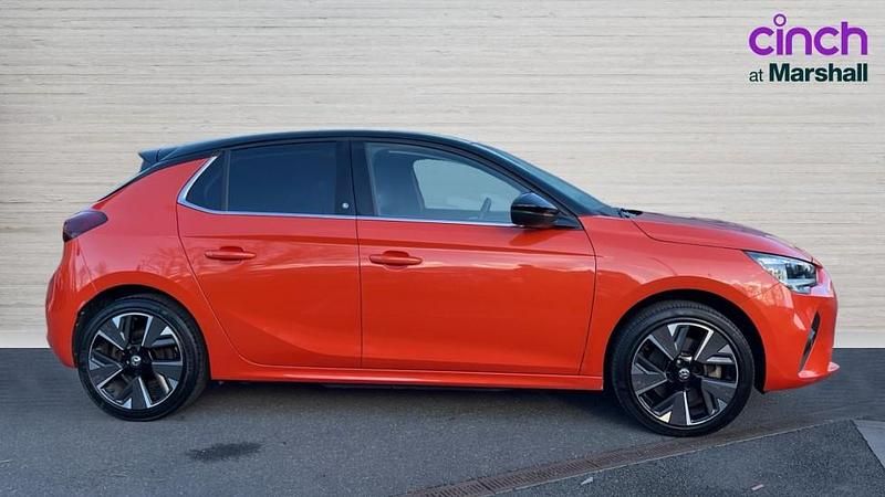 Used Vauxhall Corsa-e Elite 100 kW (136 HP) 2021 Orange Hatchback