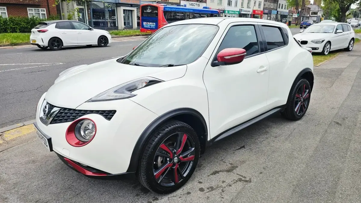 Używany Nissan Juke N-TEC 117 KM (86 kW) 2022 Biały SUV