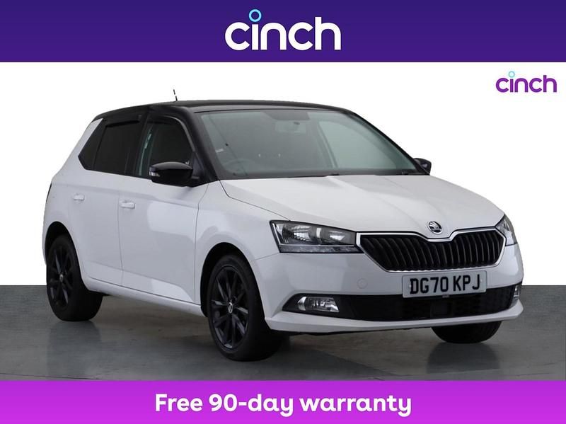 White Used 2020 Skoda Fabia Colour Edition Hatchback | £11,099 (Fair price) - Image 1/3