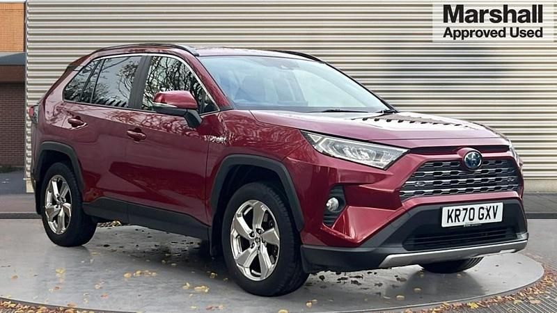 Red Used 2020 Toyota RAV4 Design Estate | £21,700 (Fair price) - Image 1/4