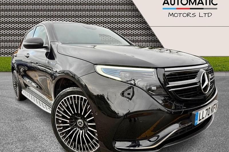 Black Used 2020 Mercedes EQC400 AMG Line Premium SUV | £25,490 (Good price) - Image 1/1