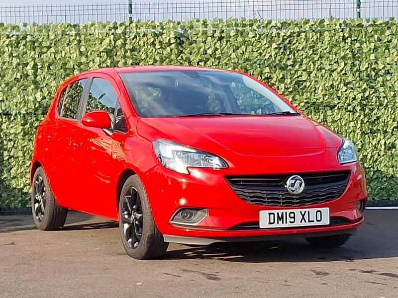 Used Vauxhall Corsa 90 HP (66 kW) 2019 Red Hatchback