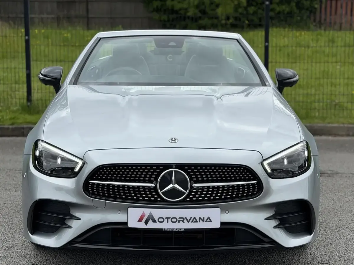 Used Mercedes E300 AMG line 2021 Silver Cabriolet
