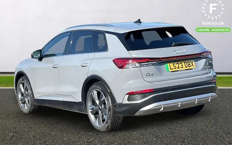 Used Audi Q4 e-tron S-Line 150 kW (204 HP) 2023 Grey SUV