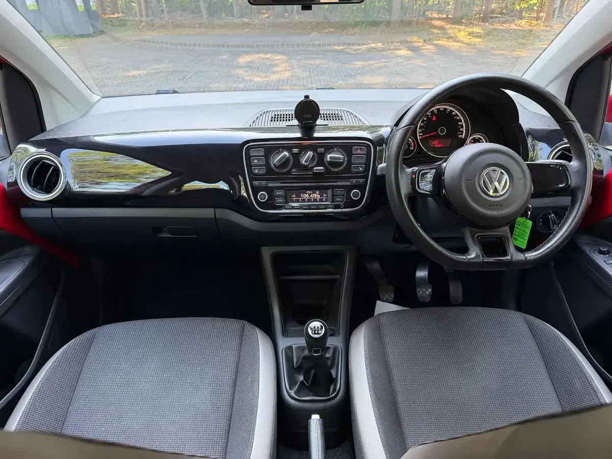 Used VW up! high up! 75 HP (55 kW) 2013 Red Hatchback