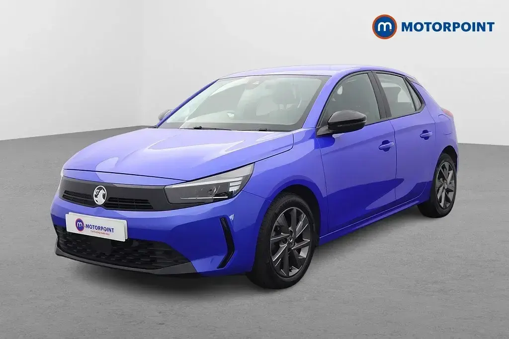 Used Vauxhall Corsa Design Edition 75 HP (55 kW) 2023 Blue Hatchback