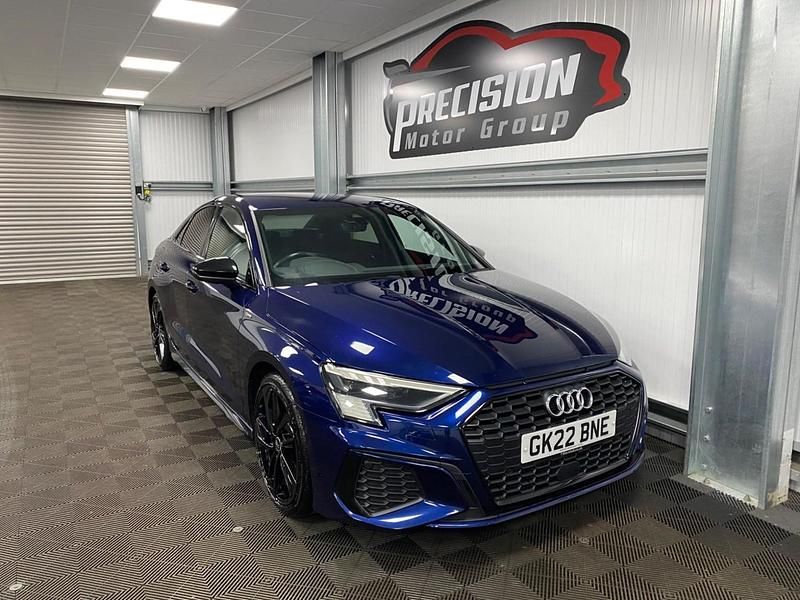 Used Audi A3 Comfort 150 HP (110 kW) 2022 Blue Sedan