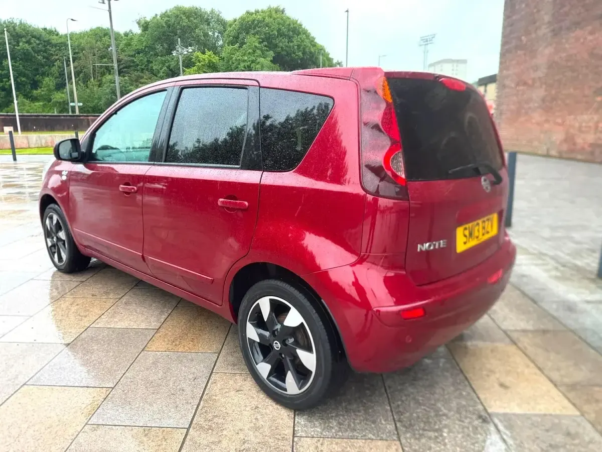 Used Nissan Note N-TEC 2013 Red Hatchback