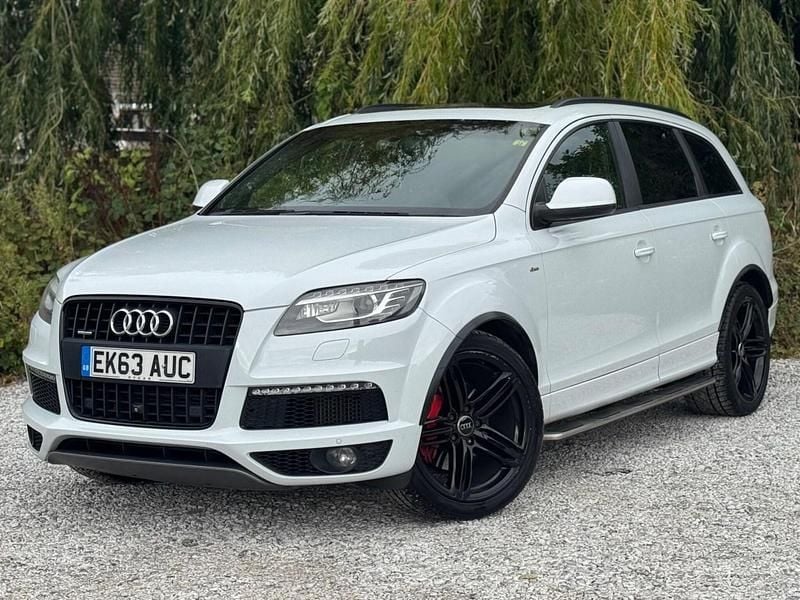 Used Audi Q7 S-line plus 245 HP (180 kW) 2013 White SUV