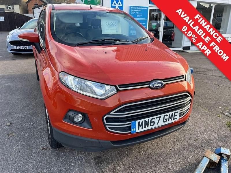 Red Used 2018 Ford Ecosport Zetec SUV | £4,995 (Super price) - Image 1/4