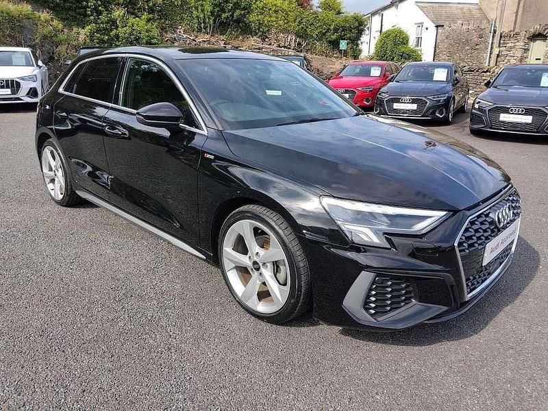 Black Used 2022 Audi A3 S-Line Hatchback | £21,995 (Fair price) - Image 1/4
