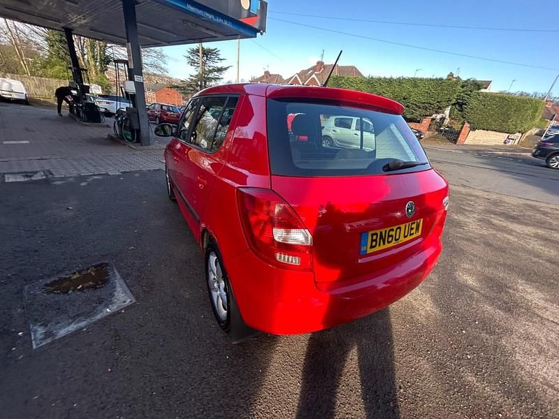 Used Skoda Fabia SE 2010 Bright red Hatchback