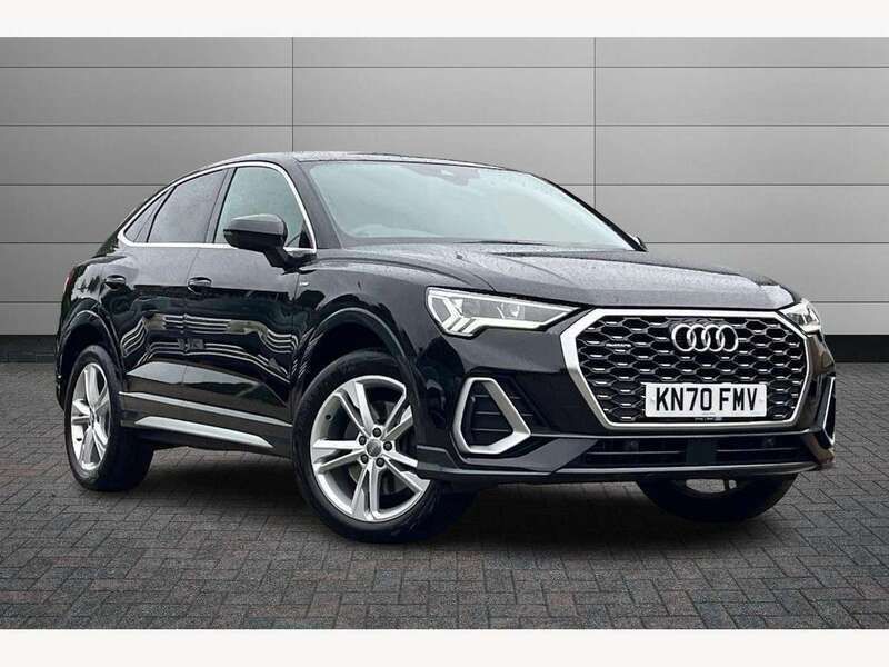 Mythos black Used 2020 Audi Q3 S-Line SUV | £31,450 - Image 1/4