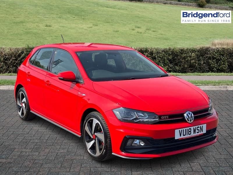 Red Used 2018 VW Polo GTI Hatchback | £13,188 (Good price) - Image 1/4