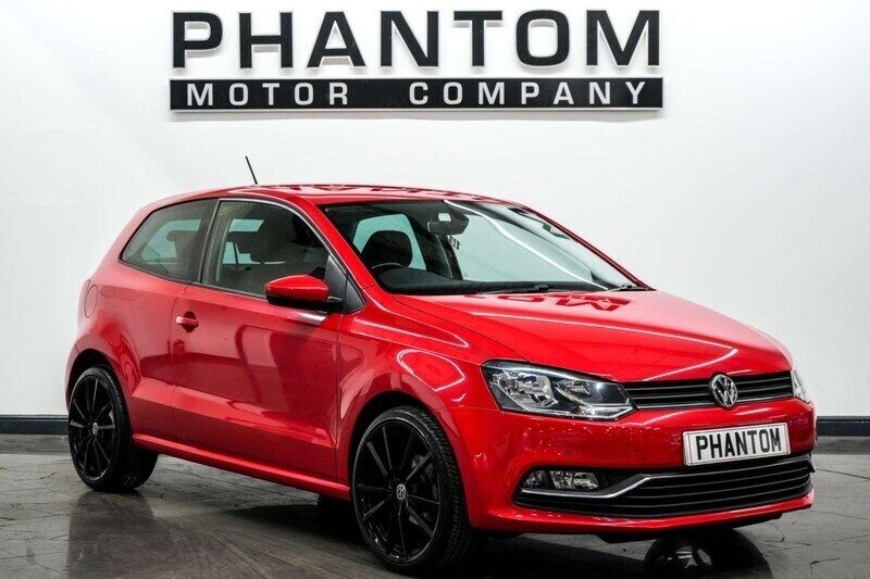 Red Used 2017 VW Polo Edition Hatchback | £7,490 (Fair price) - Image 1/4