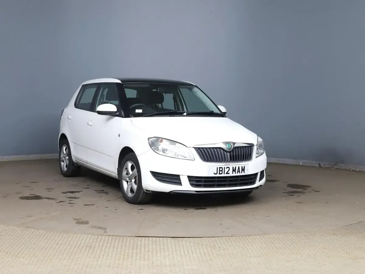 Used Skoda Fabia SE 2012 White Hatchback