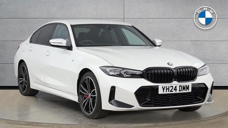 White Used 2024 BMW 320 M Sport | £37,885 (Expensive) - Image 1/4