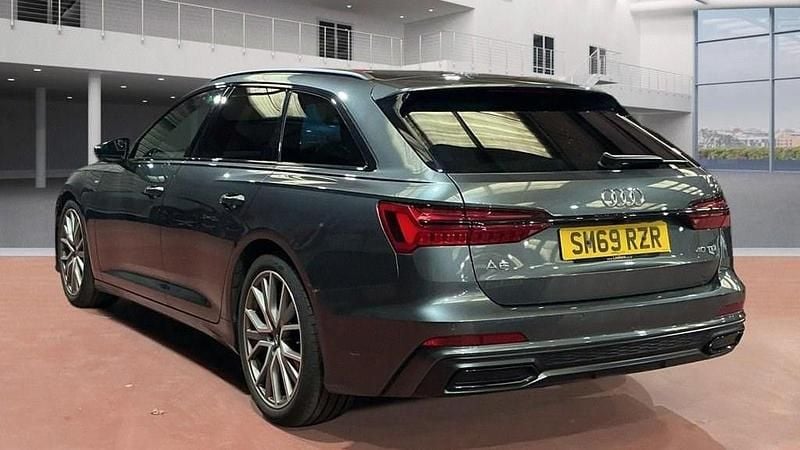 Used Audi A6 Black Edition 204 HP (150 kW) 2020 Grey Estate