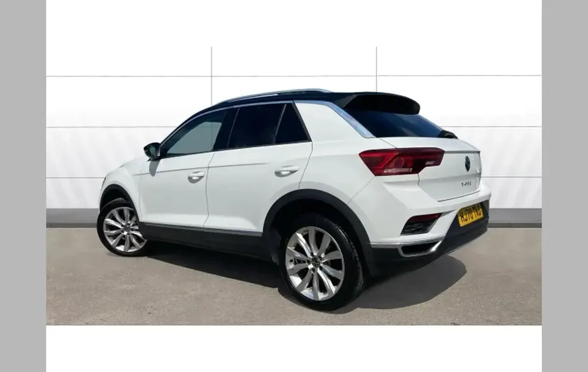 Used VW T-Roc SEL 150 HP (110 kW) 2020 White SUV
