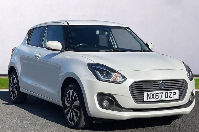 White Used 2018 Suzuki Swift SZ5 Hatchback | £7,748 (A bit pricey) - Image 1/4