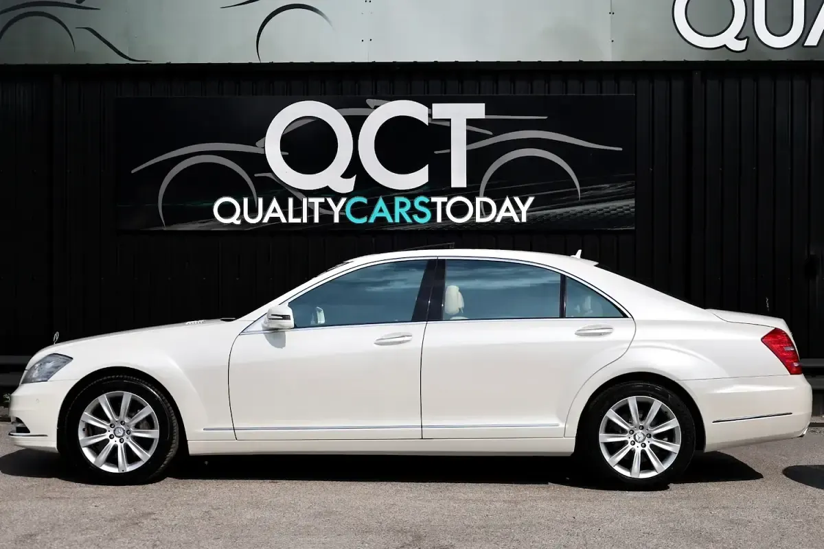 Used Mercedes S500L 382 HP (280 kW) 2010 White Sedan