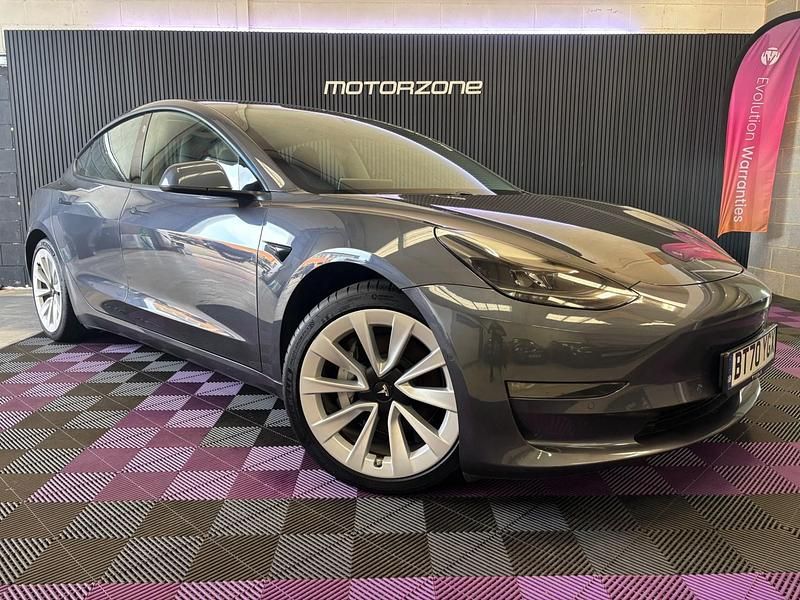 Grey Used 2020 Tesla Model 3 Long Range AWD Sedan | £15,495 (Fair price) - Image 1/4