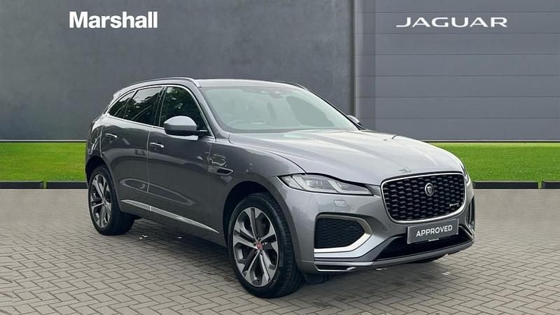 Grey Used 2022 Jaguar F-Pace R-Dynamic SUV | £40,070 (Expensive) - Image 1/4
