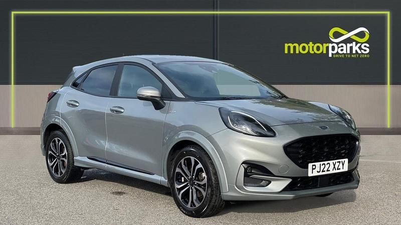 Silver Used 2022 Ford Puma Gen-E ST-Line Hatchback | £14,946 (Fair price) - Image 1/4
