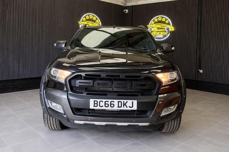 Used Ford Ranger Wildtrack 197 HP (144 kW) 2017 Black Pickup