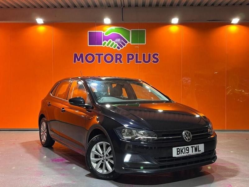 Black Used 2019 VW Polo SE Hatchback | £12,499 (Fair price) - Image 1/3