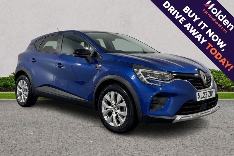 Blue Used 2022 Renault Captur Iconic SUV | £13,495 (Fair price) - Image 1/4