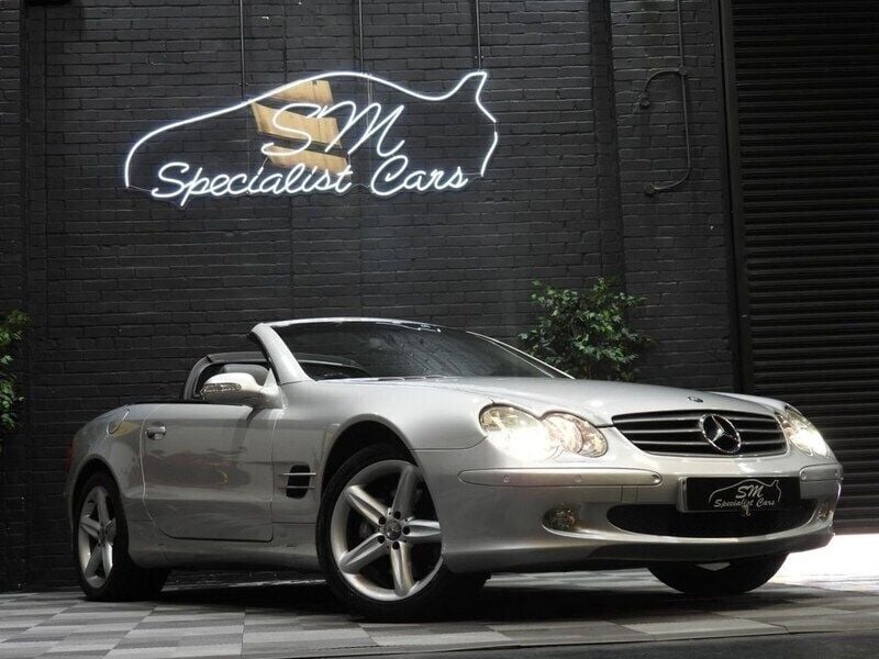 Silver Used 2002 Mercedes SL500 Cabriolet | £7,450 (Fair price) - Image 1/4