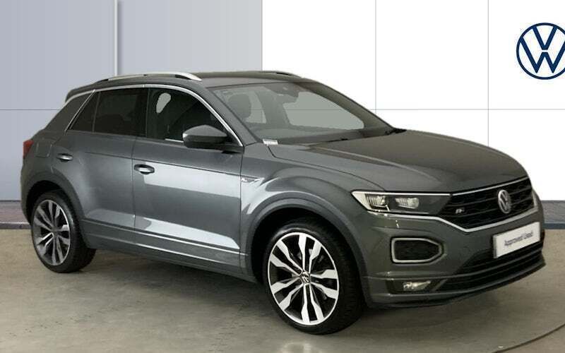 Grey Used 2021 VW T-Roc R-line SUV | £23,706 (Fair price) - Image 1/4