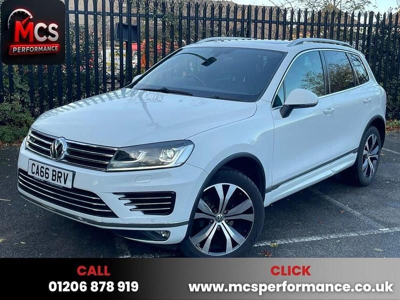 Used VW Touareg R-line 262 HP (192 kW) 2016 White SUV
