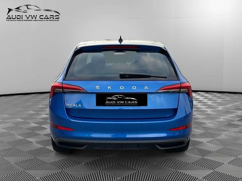 Used Skoda Scala SE L 150 HP (110 kW) 2023 Blue Hatchback