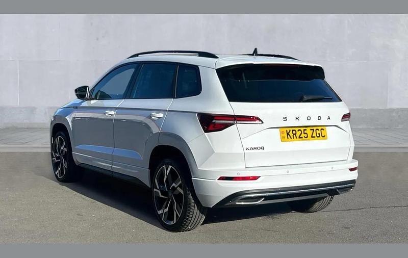 Used Skoda Karoq SportLine 150 HP (110 kW) 2025 White SUV