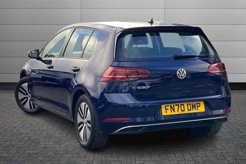 Used VW e-Golf 99 kW (135 HP) 2020 Blue Hatchback
